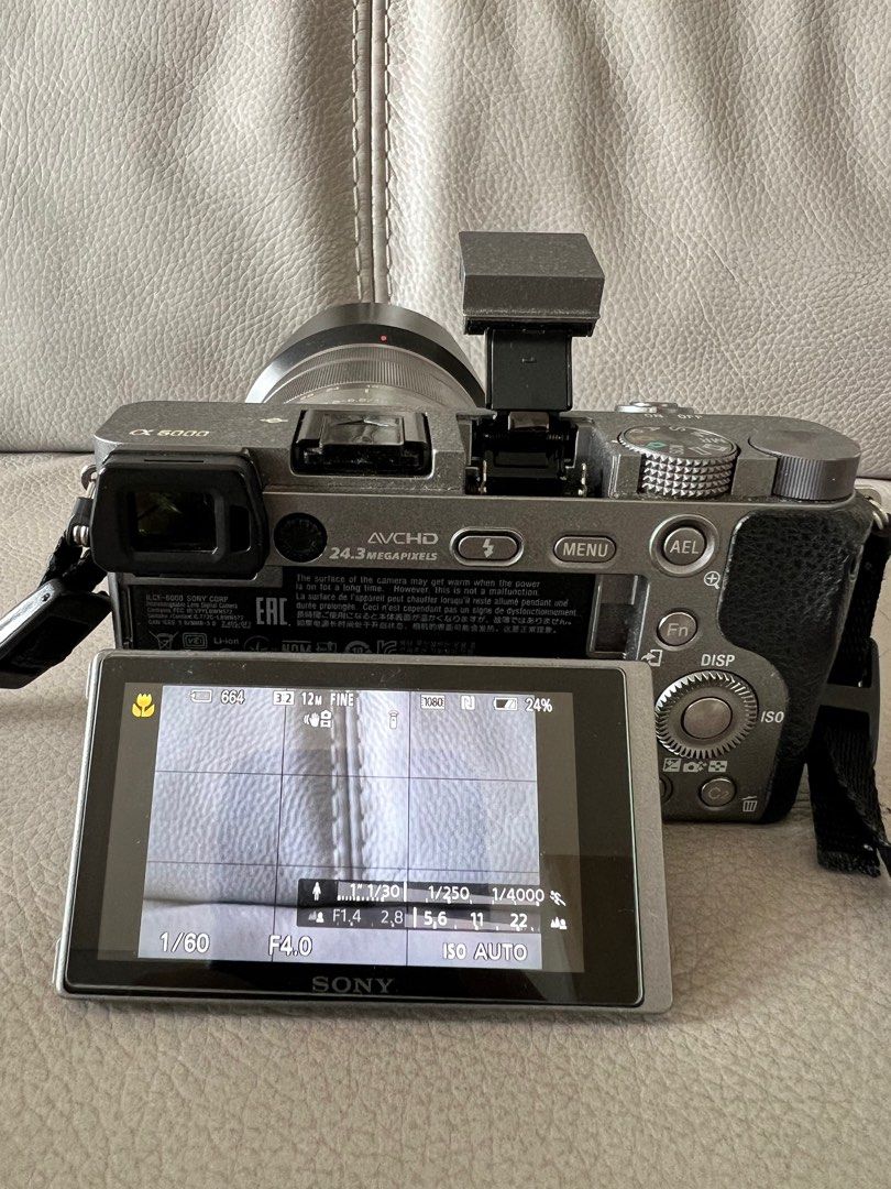 Sony A6000 Emount camera with APSC Sensor, Photography, Cameras on