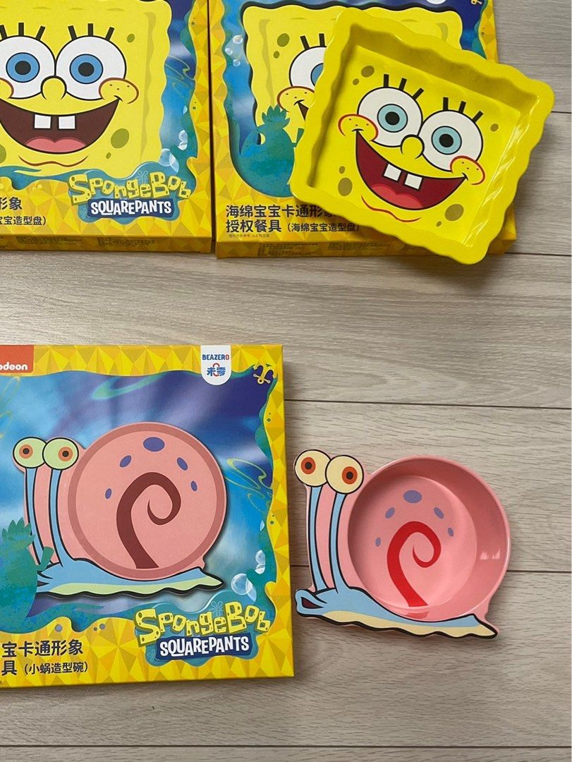 SpongeBob eating set, Babies & Kids, Nursing & Feeding, Weaning