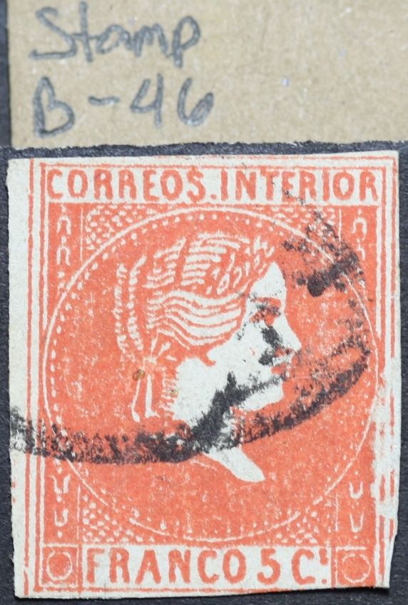 Stamp Philippines Colonial ~1860s Queen Isabella II, Hobbies & Toys ...