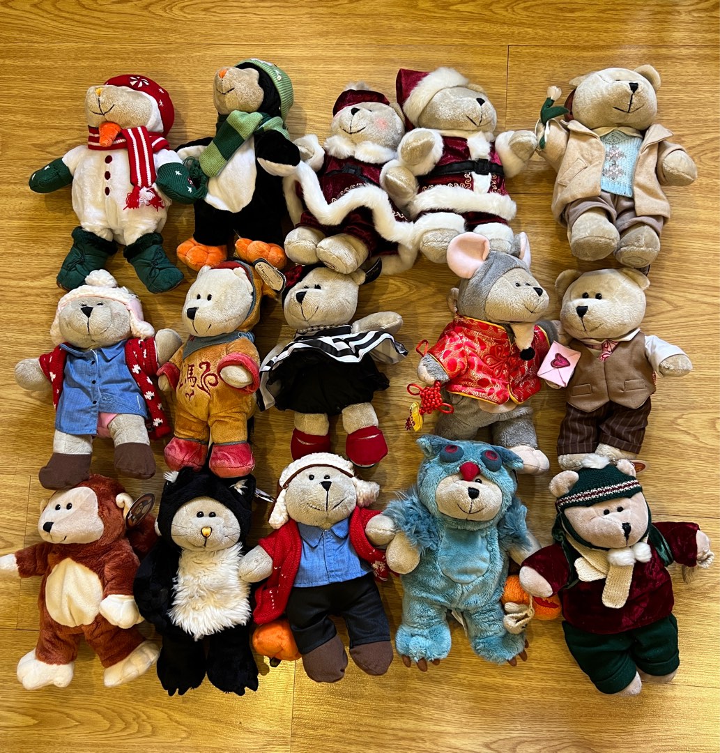 Starbucks teddy bear clearance collection