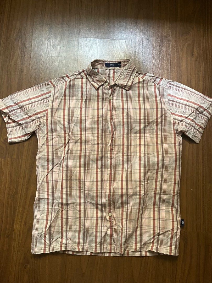 stussy button ups