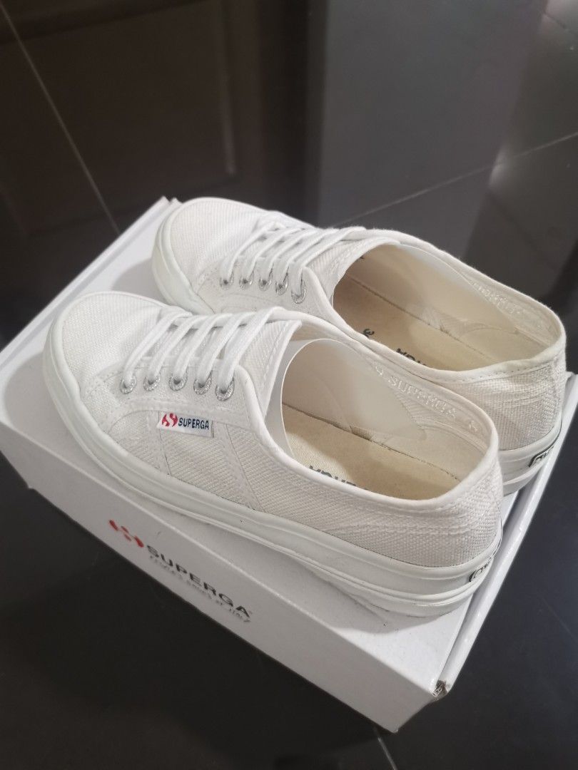 Superga 2555 sale cotu white