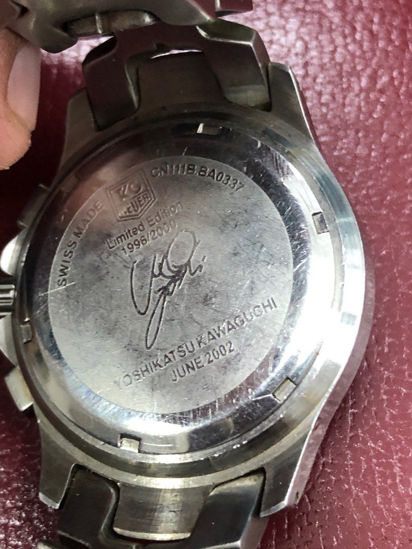 Tag Heuer Link Calibre 36 Yoshikatsu Kawaguchi Junk for repair and