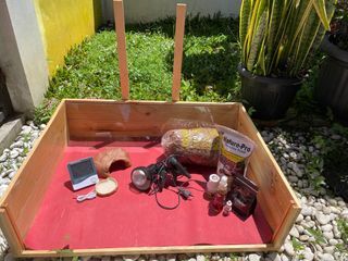 Take all Perlengkapan kandang tortoise (kura2 darat)