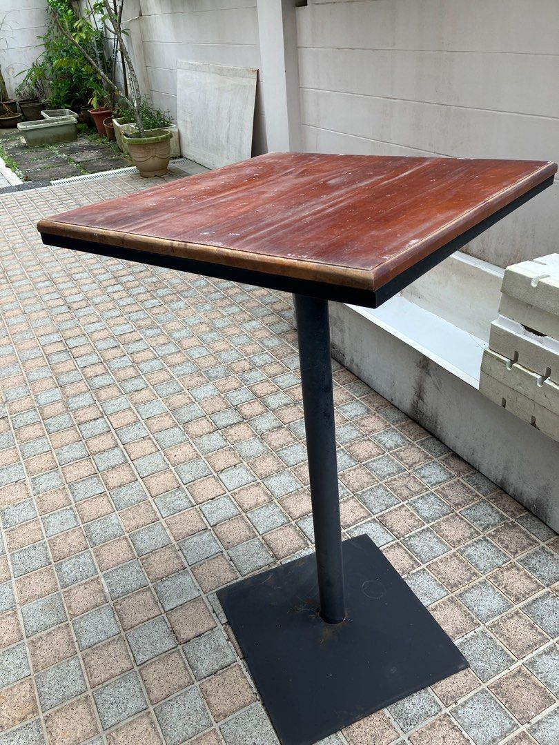 Tall bar tablesX2, Furniture & Home Living, Furniture, Tables & Sets on