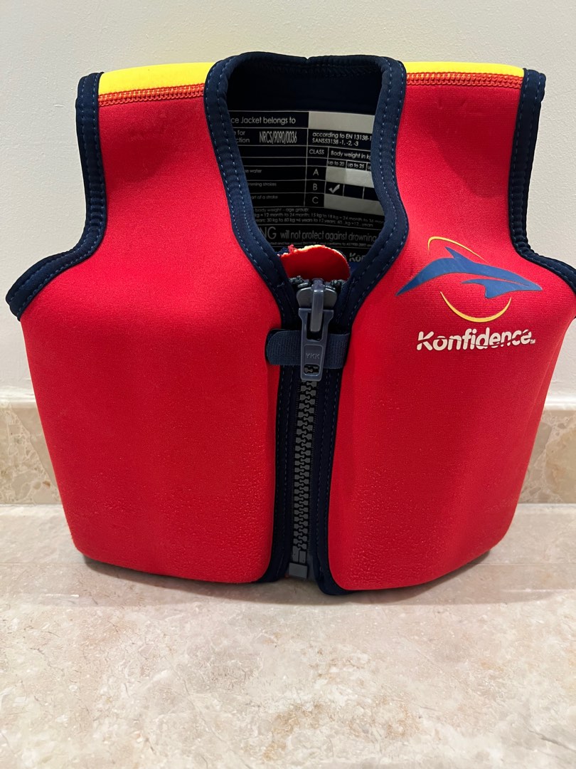 The original Konfidence swim jacket swim float, Babies & Kids, Going