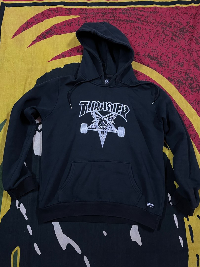 Thrasher Pentagram Hoodie Men s Fashion Coats Jackets and