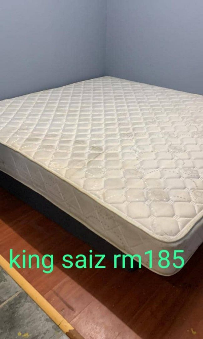 Tilam king jenamq, Furniture & Home Living, Furniture, Bed Frames