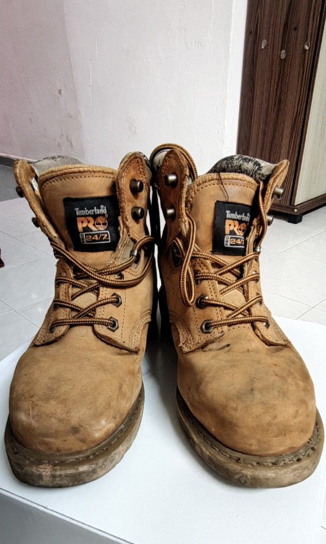 Kasut safety top timberland