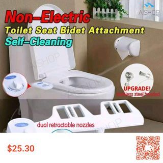 Toilet seat bidet (Easy self diy assembly) (BNIB)