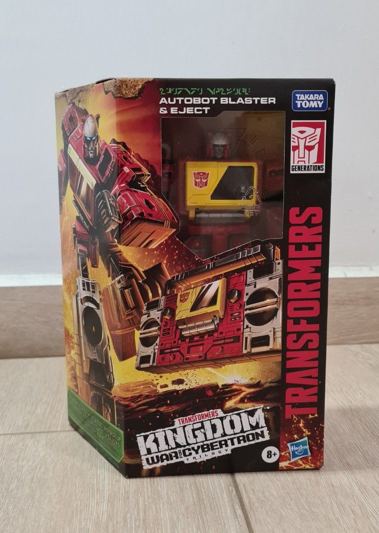 Transformers Autobot Blaster & Eject, Hobbies & Toys, Toys & Games on Carousell