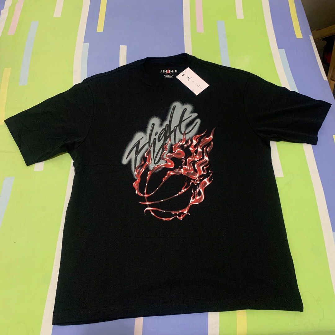 Travis scott jordan tee sale black