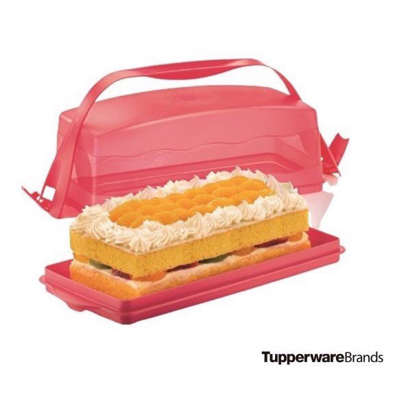 Tupperware cake rectangular taker (1), Furniture & Home Living