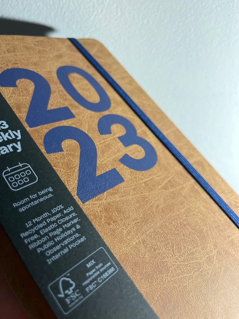 TYPO 2023 Weekly Planner, Hobbies & Toys, Stationery & Craft, Other