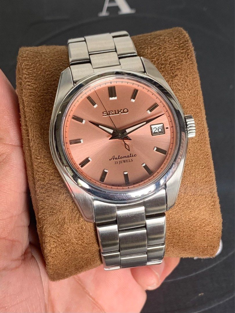 Modified Seiko SARB035 (Uncle Seiko Salmon Dial), Men's Fashion, Watches &  Accessories, Watches on Carousell