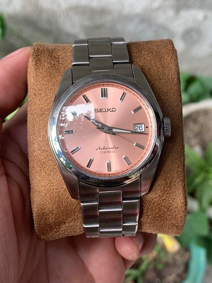 Modified Seiko SARB035 (Uncle Seiko Salmon Dial), Men's Fashion, Watches &  Accessories, Watches on Carousell