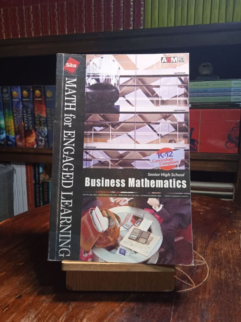 (UST SHS) Math for Engaged Learning Business Mathematics, Hobbies ...