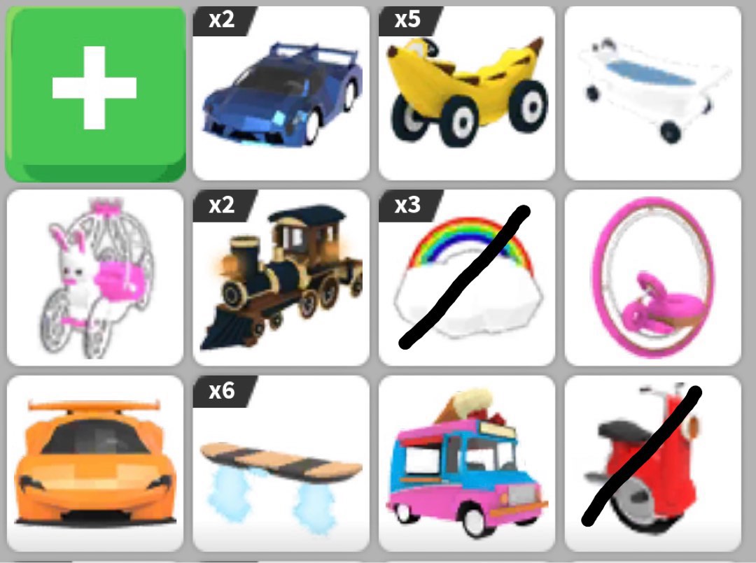 Vehicles Adopt Me, Video Gaming, Gaming Accessories, InGame Products