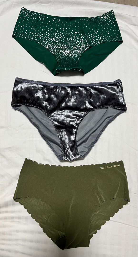 Victorias Secret set of 3 Medium Underwear Bundle NWT, Women's