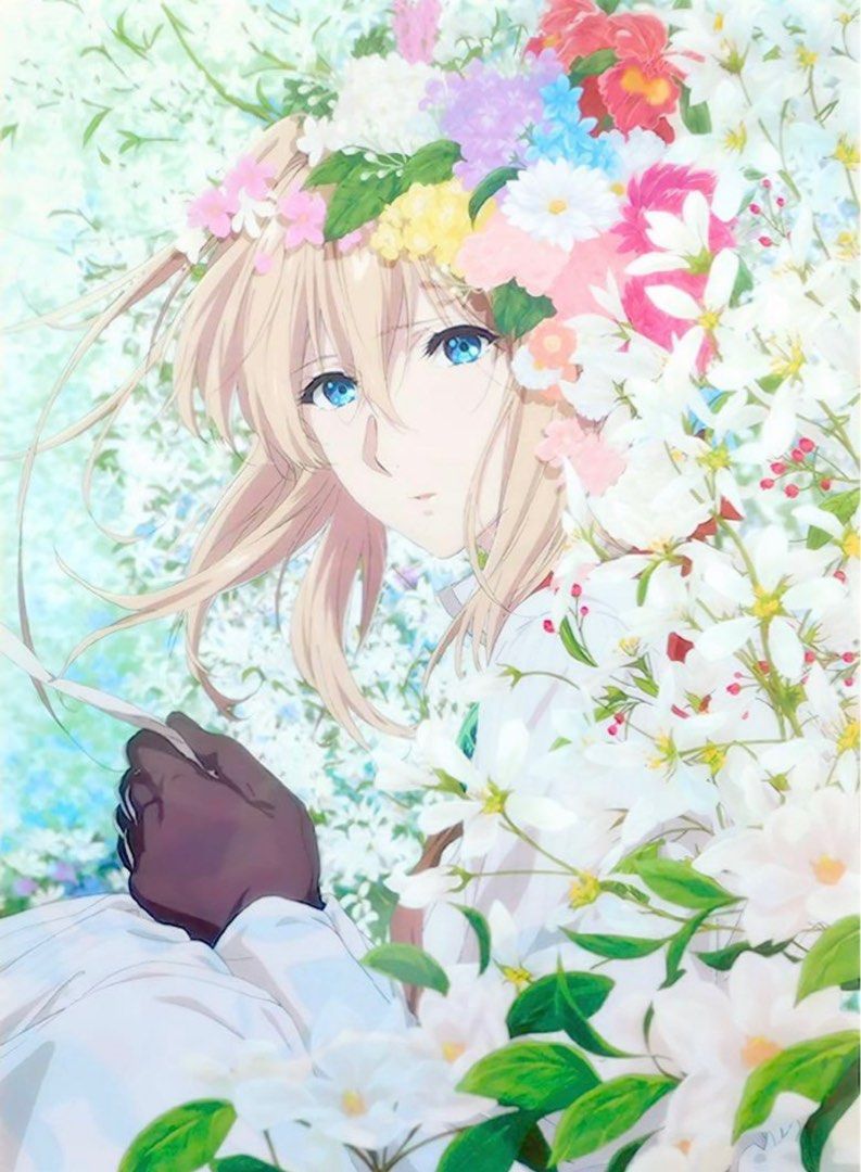 Violet Evergarden movie poster/ rare animage 2020 issue cover, Hobbies &  Toys, Memorabilia & Collectibles, Fan Merchandise on Carousell