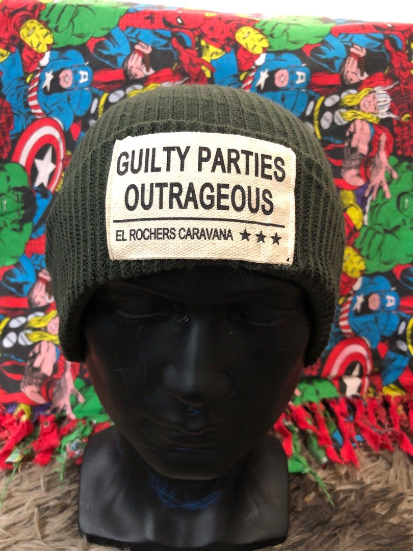 Wacko Maria Guilty Parties beanie hat, Men's Fashion, Watches 