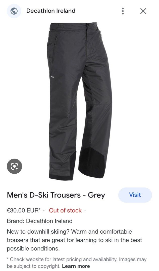 Cb ski pants sales