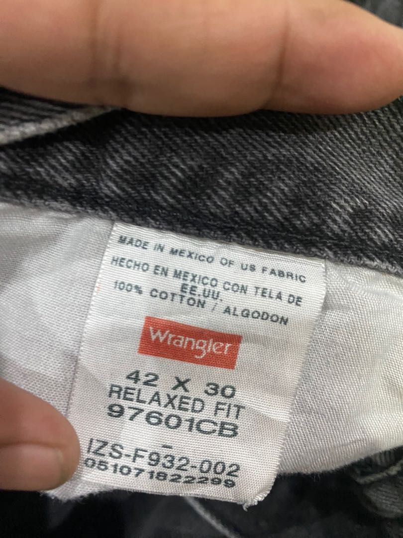 Wrangler Jeans Big Size, Men's Fashion, Bottoms, Jeans on Carousell