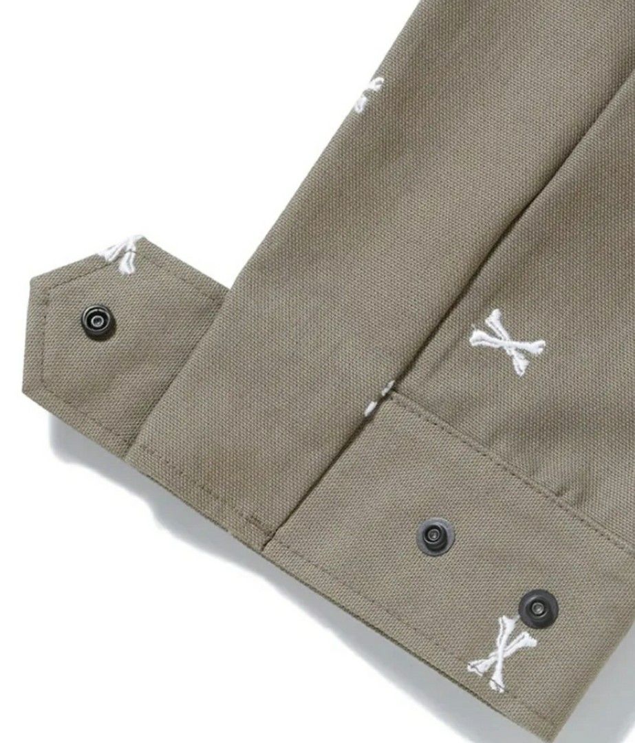 WTAPS 22SS JUNGLE 01 LS COTTON OXFORD TEXTILE DCDT NBHD NB, 男裝 