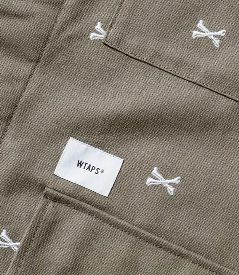 WTAPS 22SS JUNGLE 01 LS COTTON OXFORD TEXTILE DCDT NBHD NB, 男裝