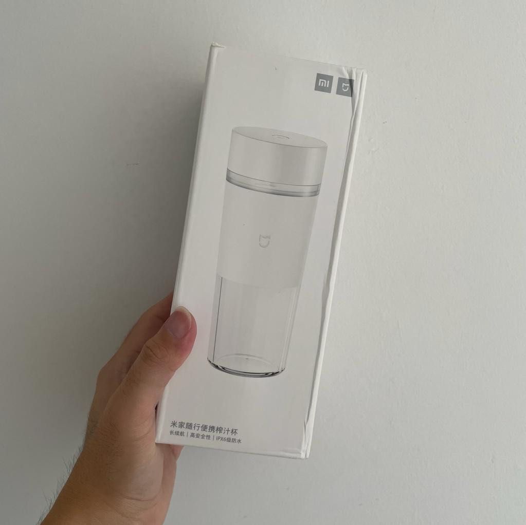 Xiaomi portable fruit juice blender 3D blade rechargeable juicer USB