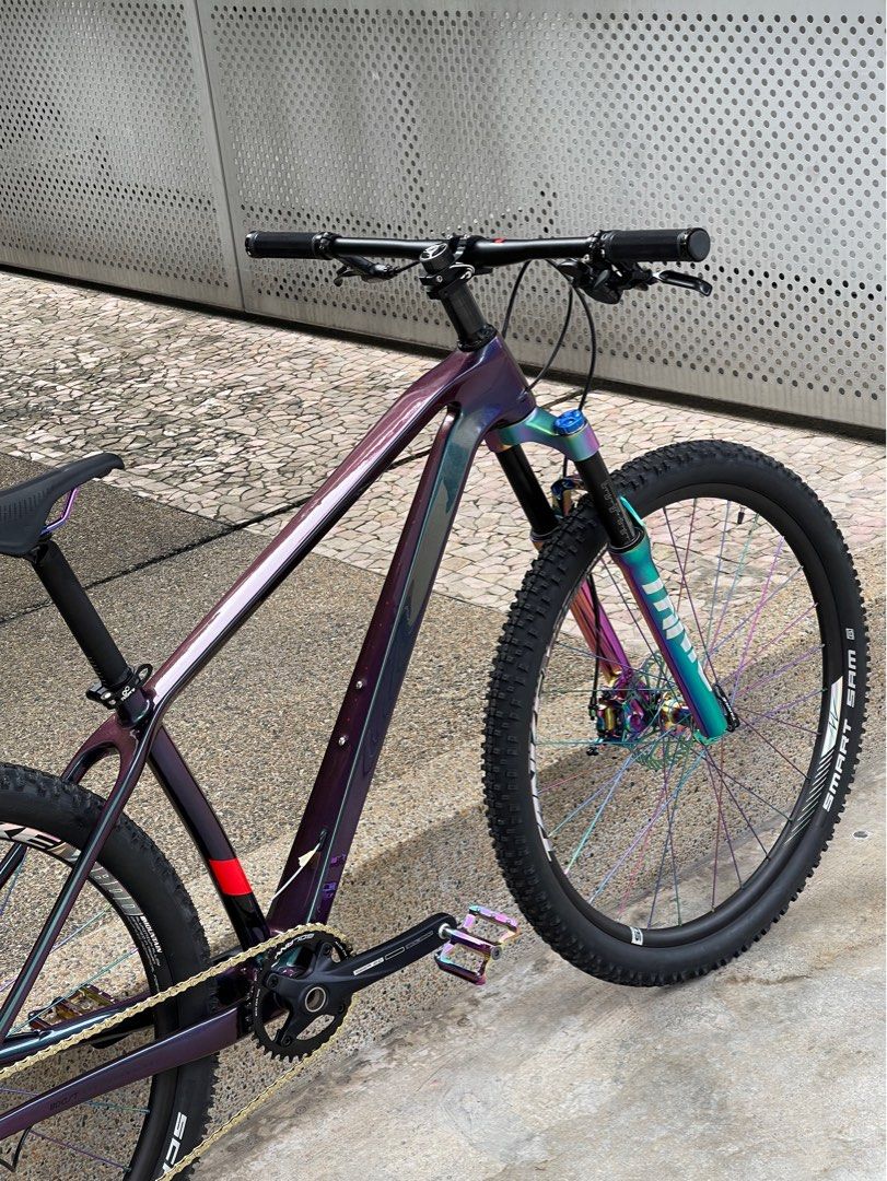 parts sale Twitter chameleon warrior pro 27.5 frameset parts frameset sale only shimano deore 11 speed groupset carbon lightweight hardtail MTB