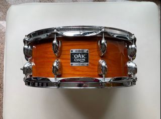 Yamaha Oak Custom snare drum | York Honey | 14x5.5