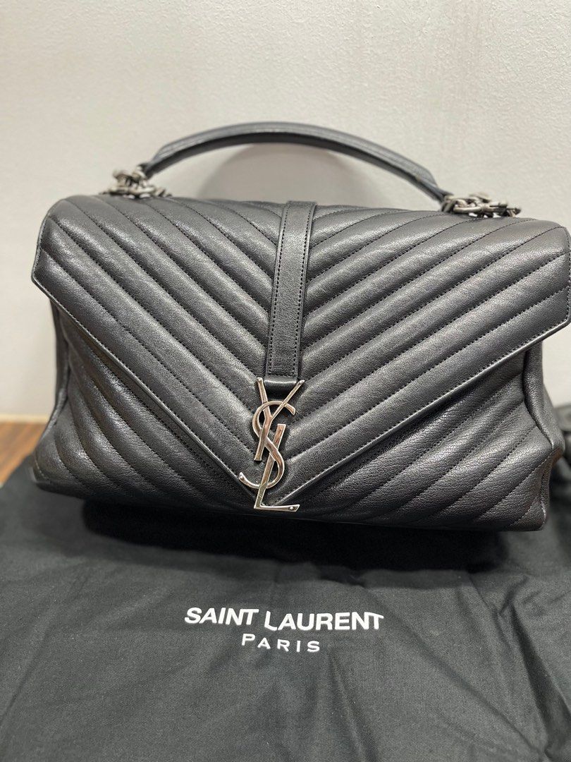 Ysl college bag 2025 sizes