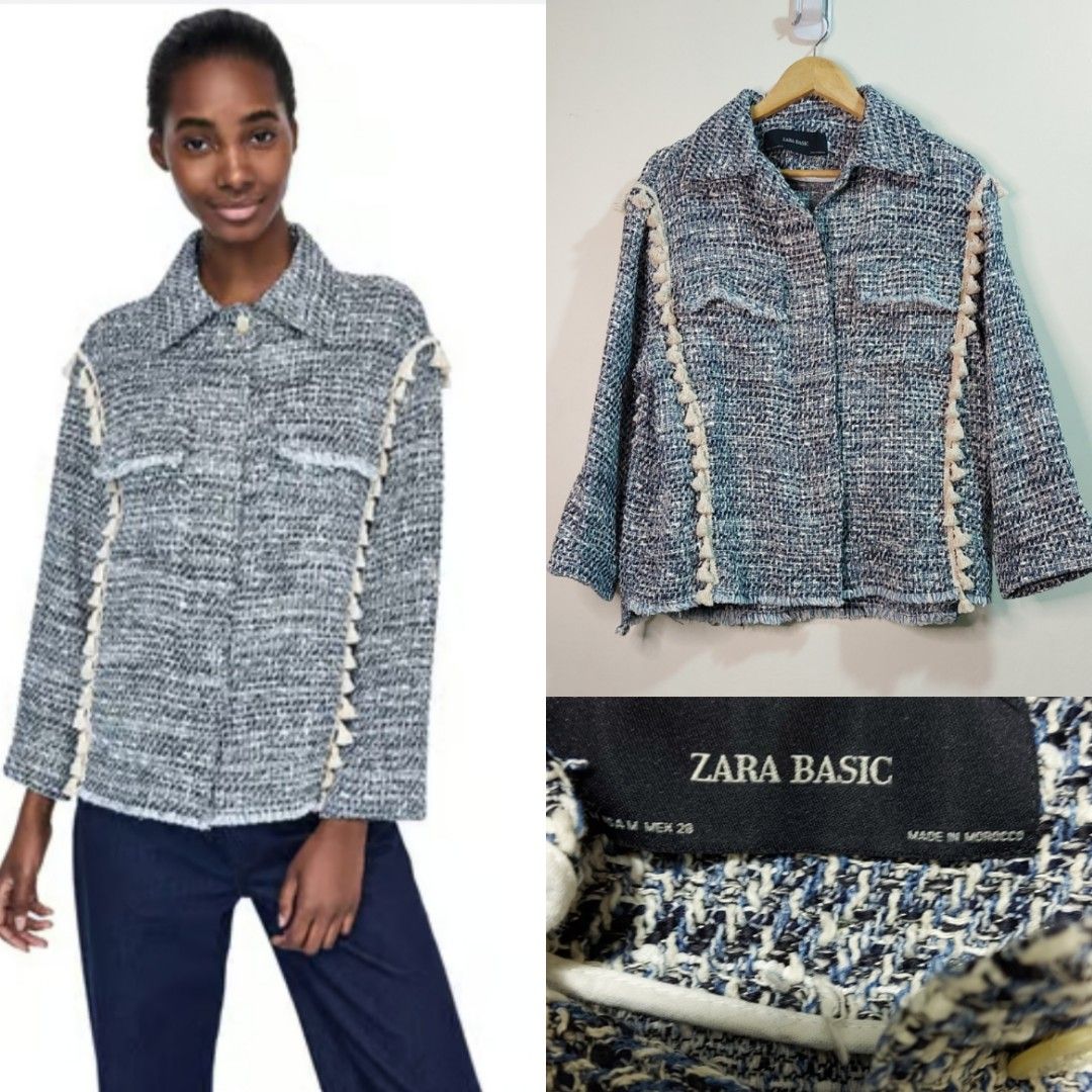 Zara tassel jacket store