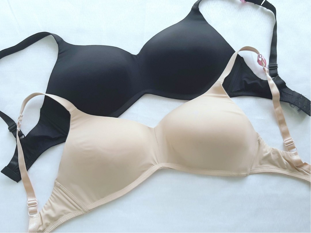 36D - Women Comfortable Soft Bra Coli Wanita Breathable Bra for