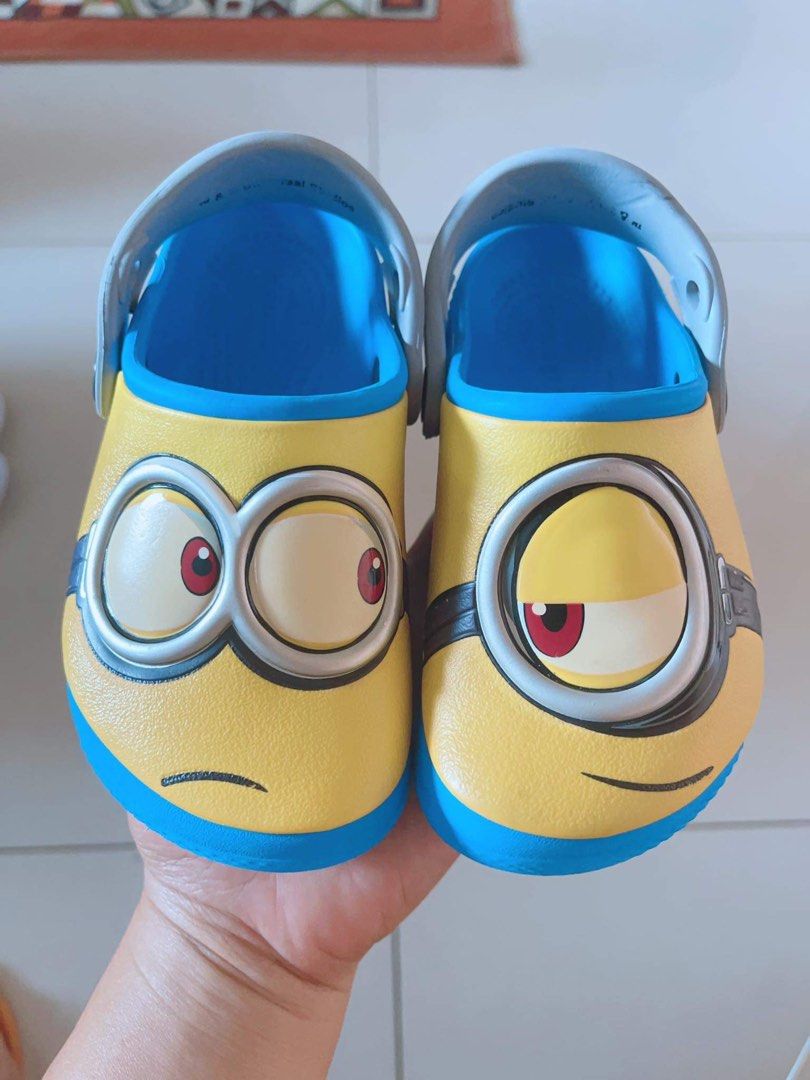 15.5cm C9 Crocs minions Babies Kids Babies Kids Fashion