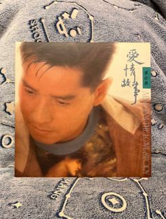 『1992年發行 黑膠 』譚詠麟 愛情故事 LP Alan Tam