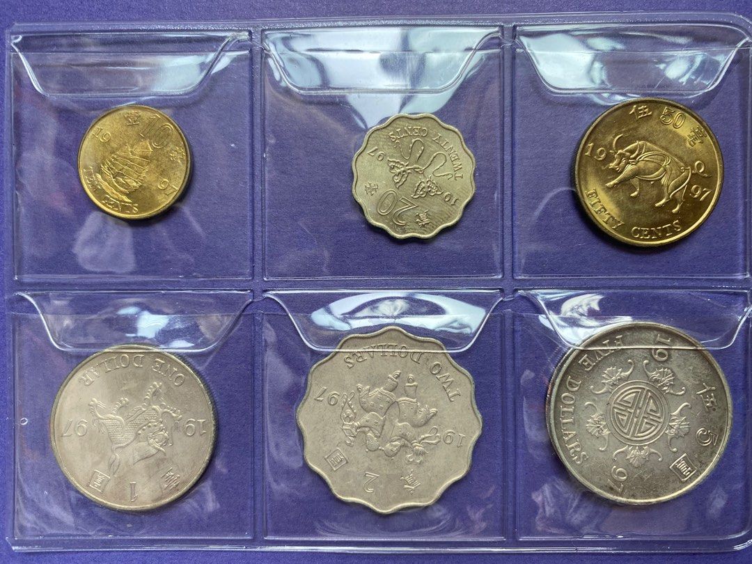 1997年香港回帰祖国記念 10元 記念コイン 銀貨