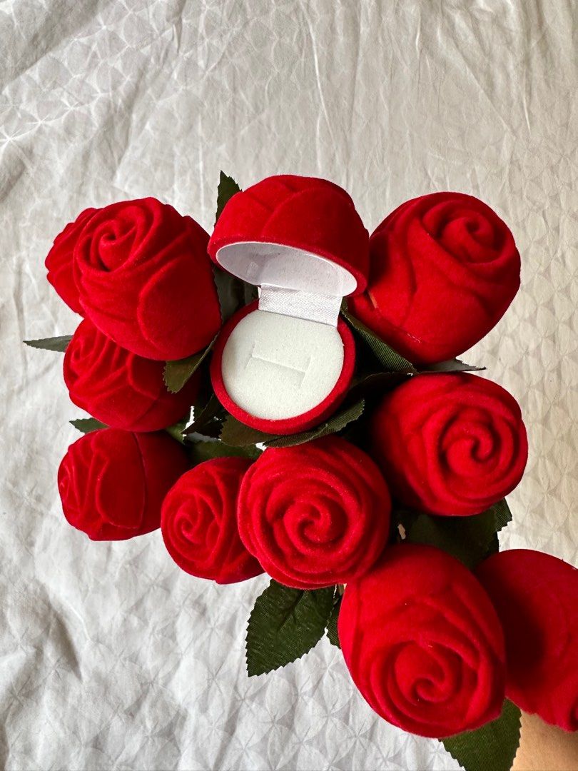 Red outlet rose jewelry