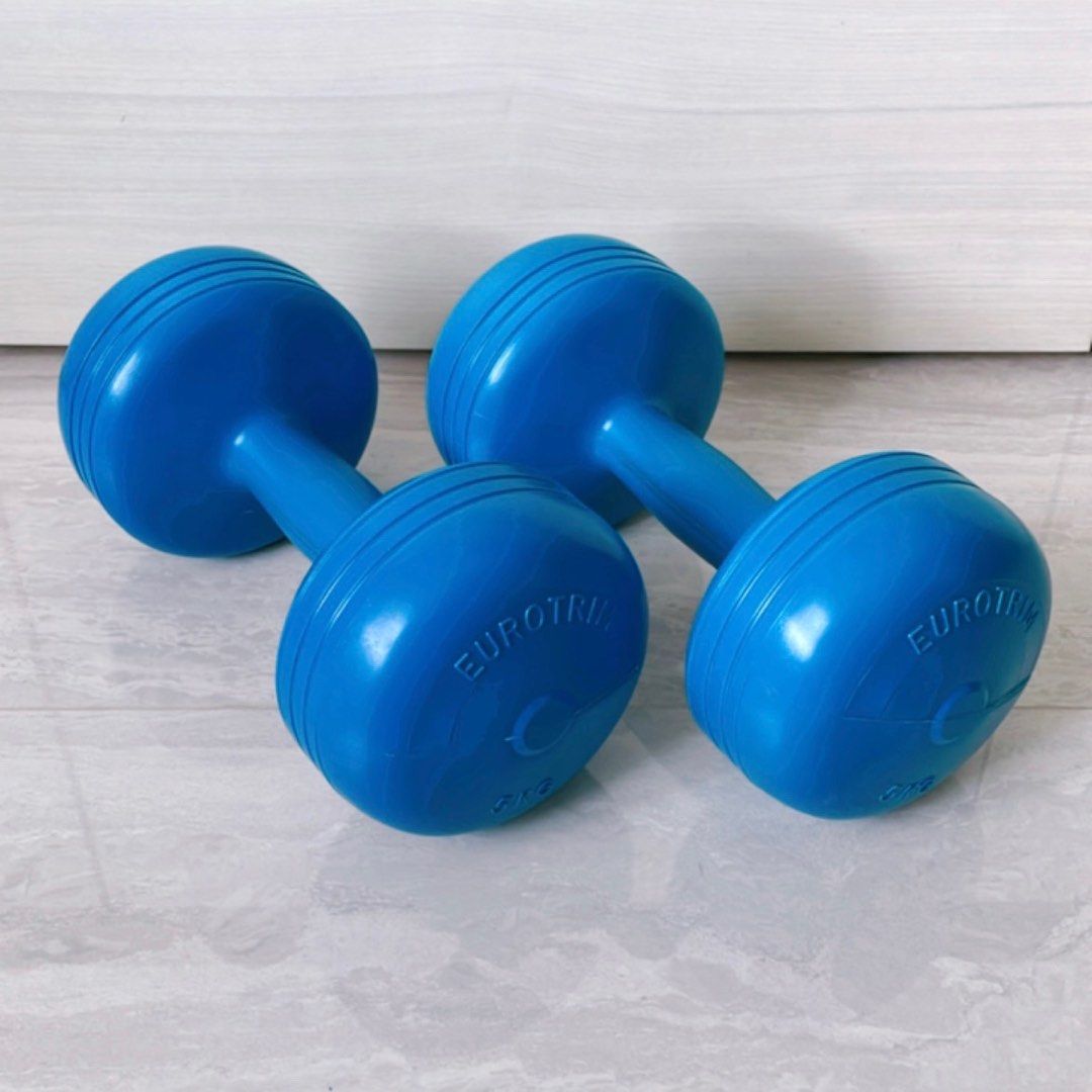 2-x-5kg-dumbbell-sports-equipment-exercise-fitness-weights