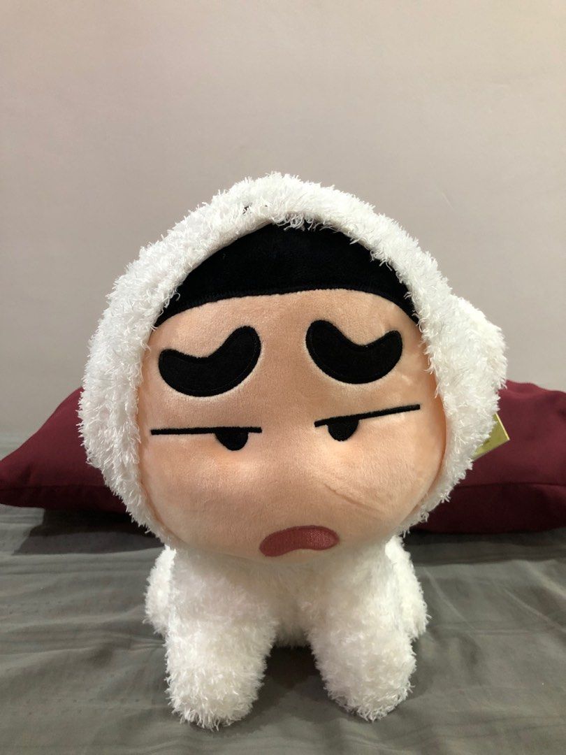 30cm Crayon Shinchan Nohara Shiro costumes plush toy, Hobbies & Toys