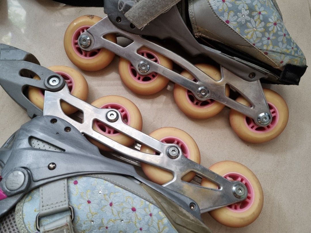 76mm Roller blade wheels x8. Micro maxfit roller blade, Sports