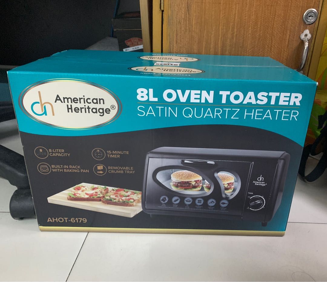 8L oven toaster American heritage, TV & Home Appliances, Kitchen