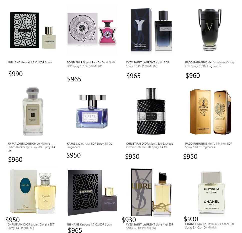 限時小眾/沙龍/商業香水年終減價niche fragrance end of year sale