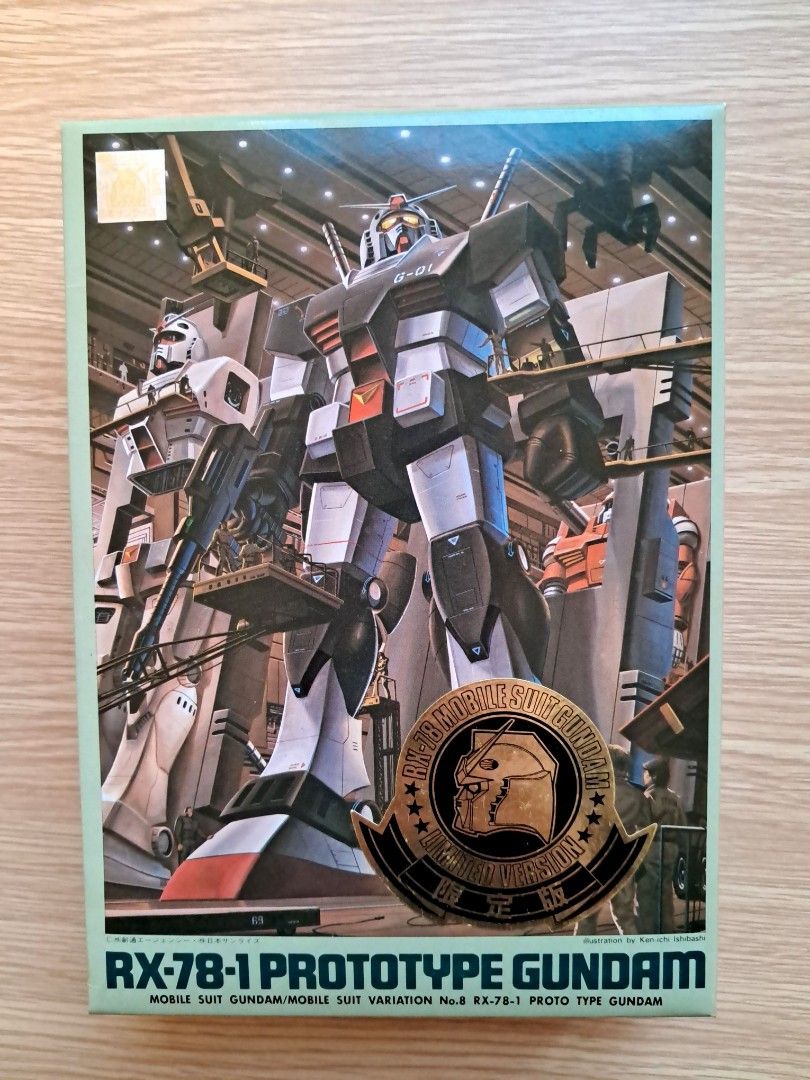 高達模型電鍍版1/144 RX-78-1 Prototype Gundam Limited Version 限定