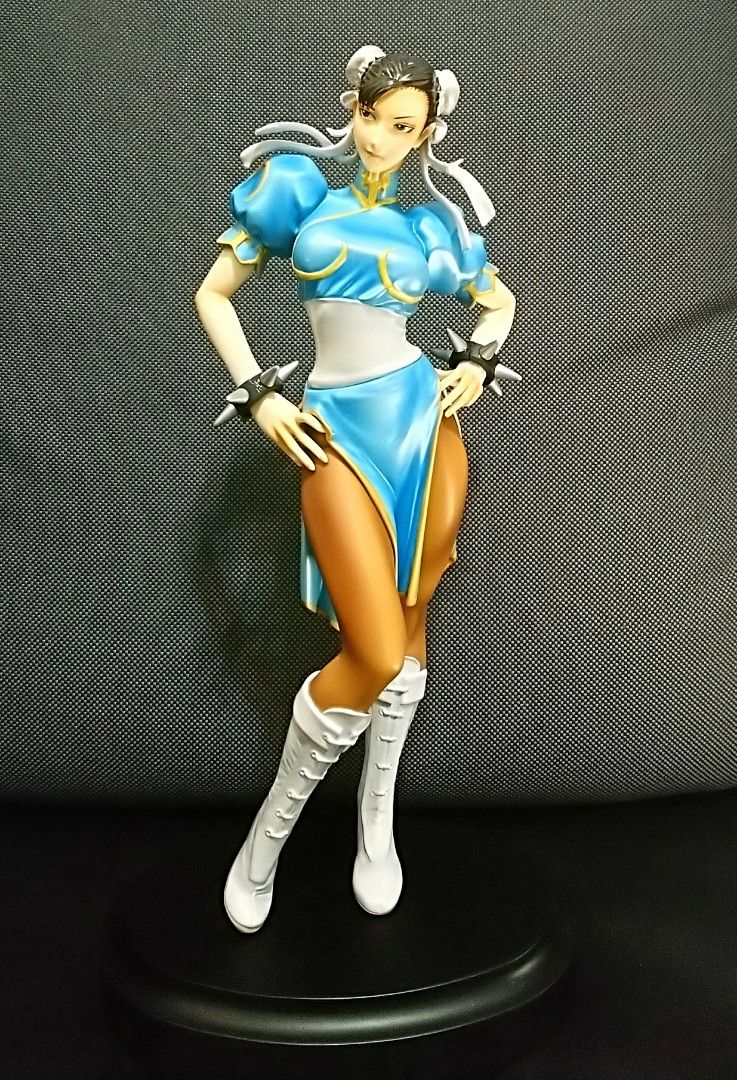 街頭霸王快打旋風春麗吉沢光正GK 雕像模型塗裝上色完成品Street