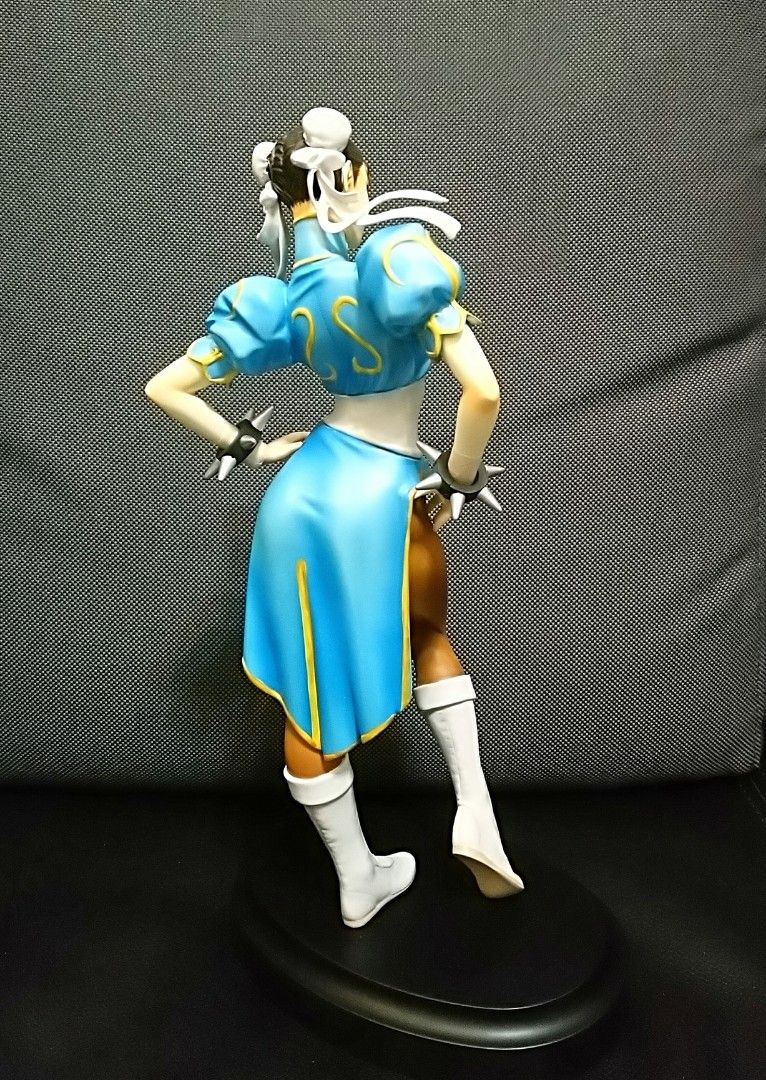 街頭霸王快打旋風春麗吉沢光正GK 雕像模型塗裝上色完成品Street