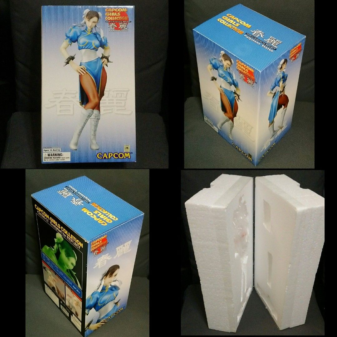 街頭霸王快打旋風春麗吉沢光正GK 雕像模型塗裝上色完成品Street