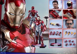 再版 hottoys MMS427D19  ironman mark47 鋼鐵俠