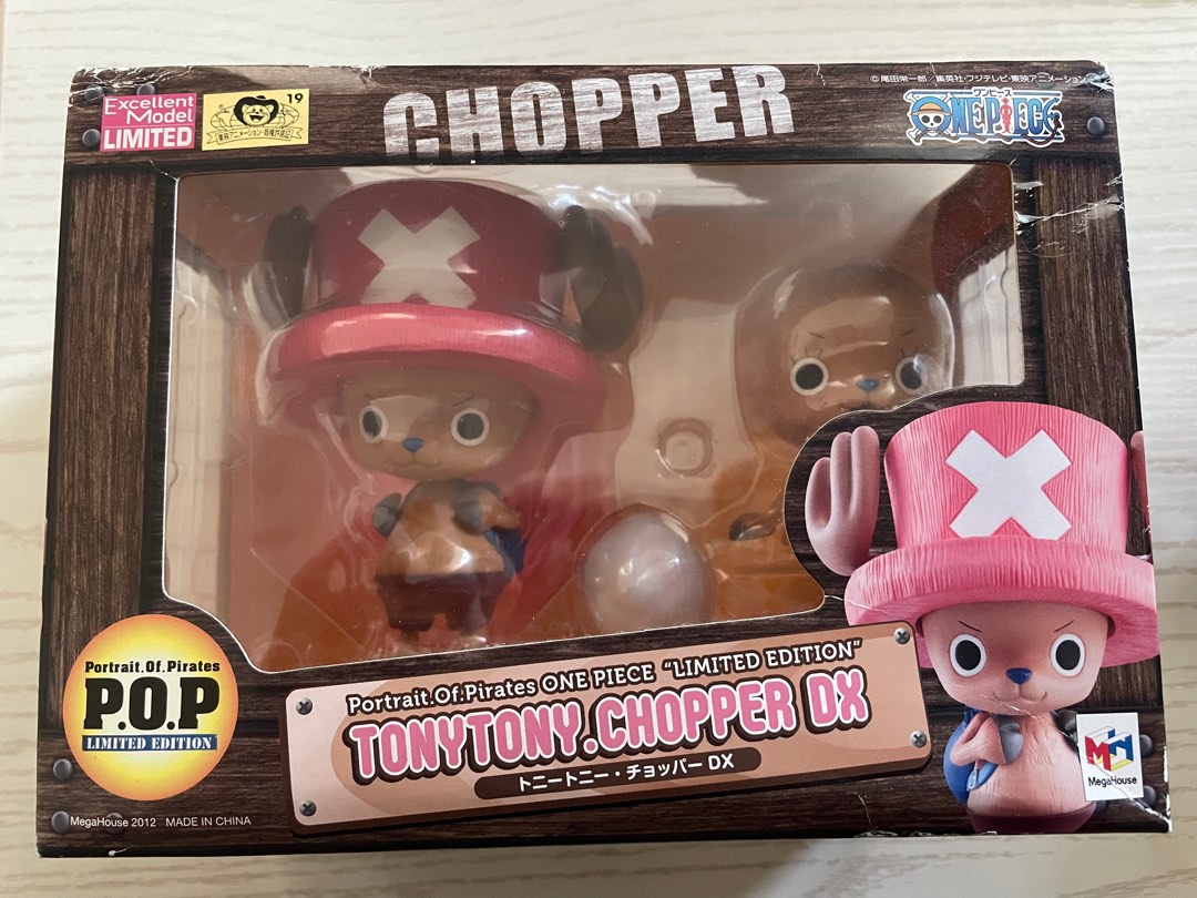 全新Megahouse One Piece TonyTony Chopper DX POP Limited Edition 日